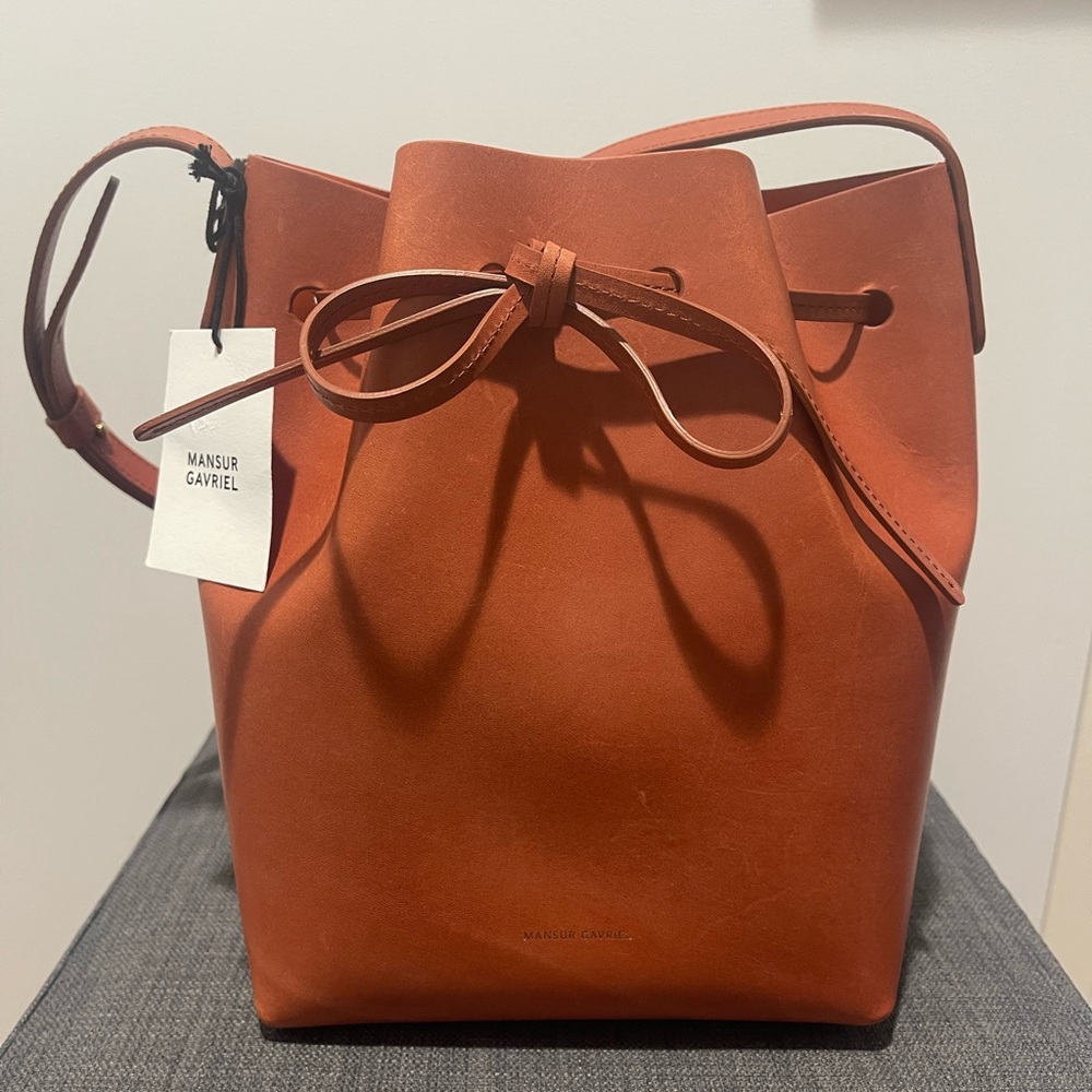 Mansur Gavriel Women's Leather Bucket Bag